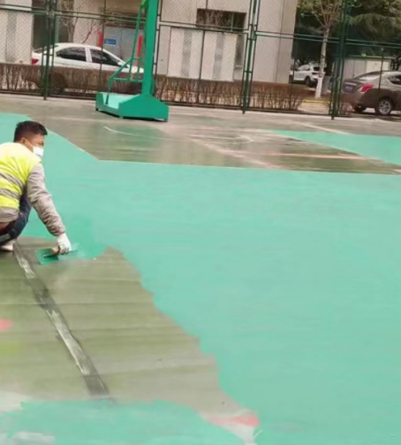 铜陵球场地面翻新