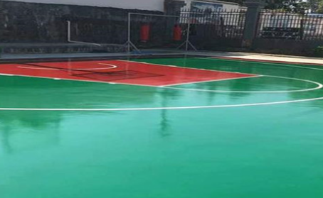 铜陵篮球场翻新地面